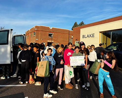 Blake food drive for the Minnesota Veterans Pantry